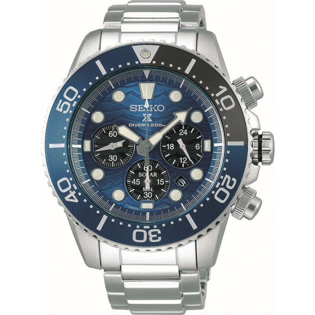 seiko Prospex Solar Diver Ocean SSC741P1 Special Edition watches for men